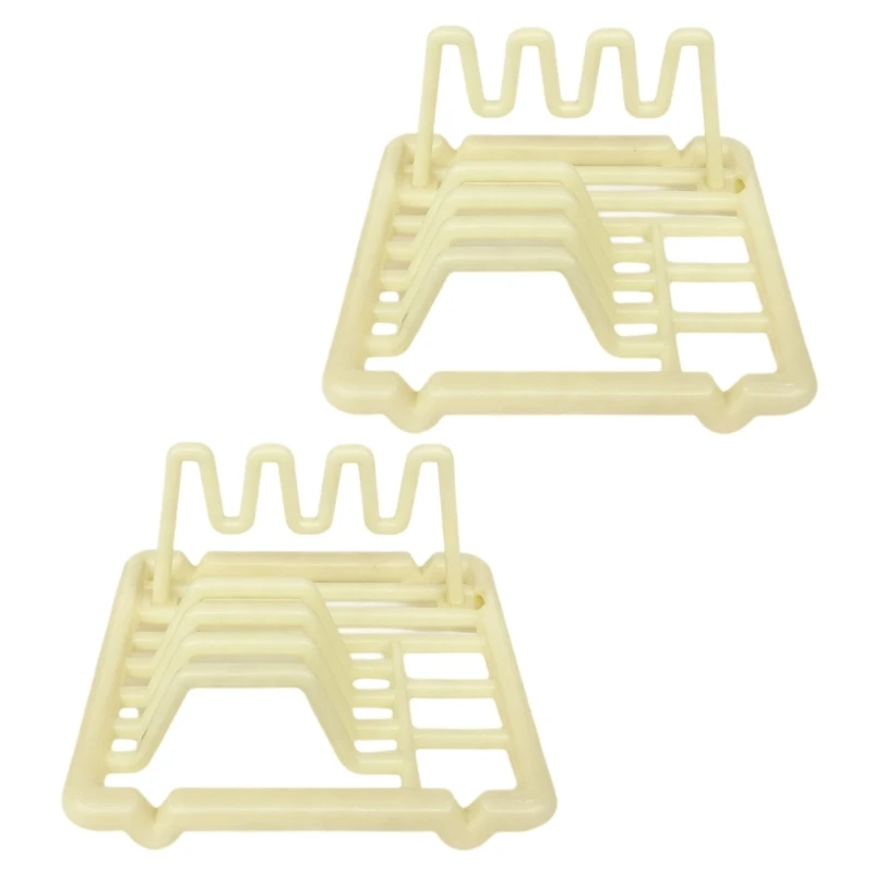 R6FD-estante para platos en miniatura a escala 1/12, figura de modelo de plástico, casa de muñecas, accesorio de cocina para modelo artesanal, proyecto, exhibición de escena