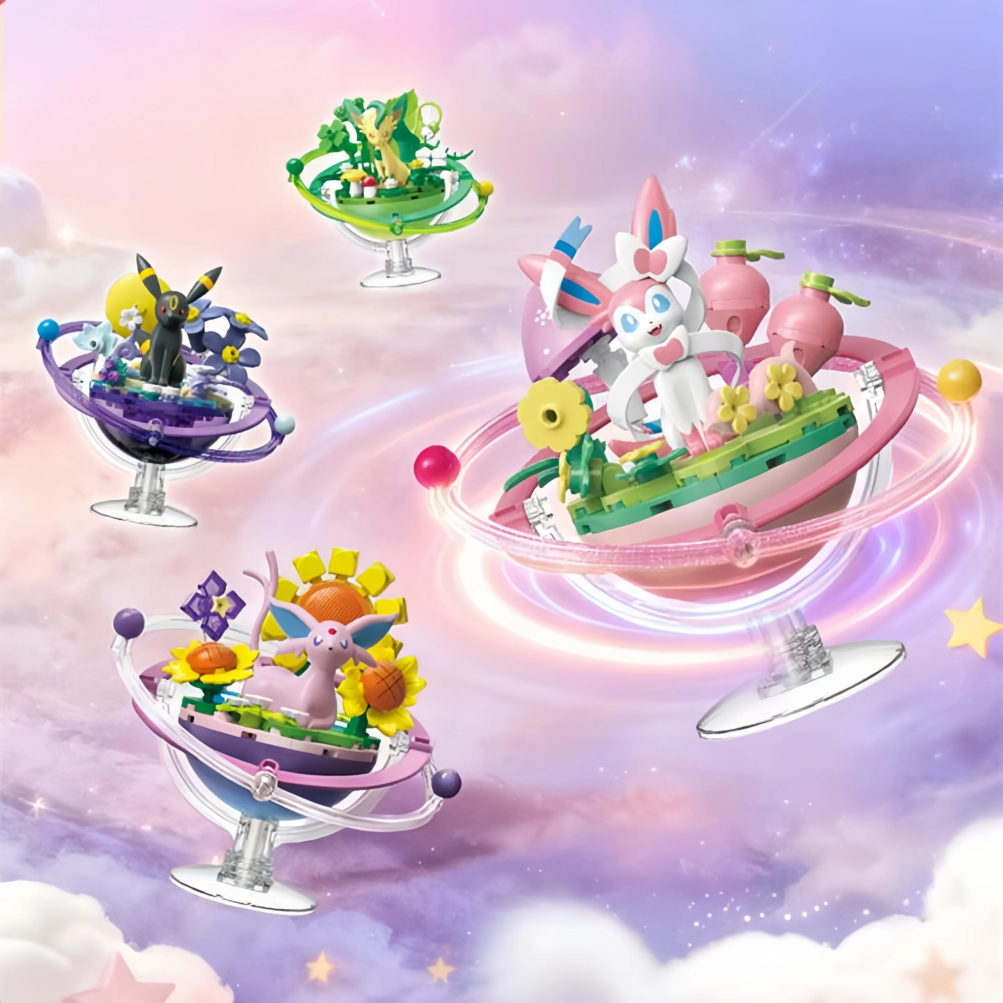 Keeppley Eevee Family - Bloques de construcción Pokémon infantiles - imagen 5