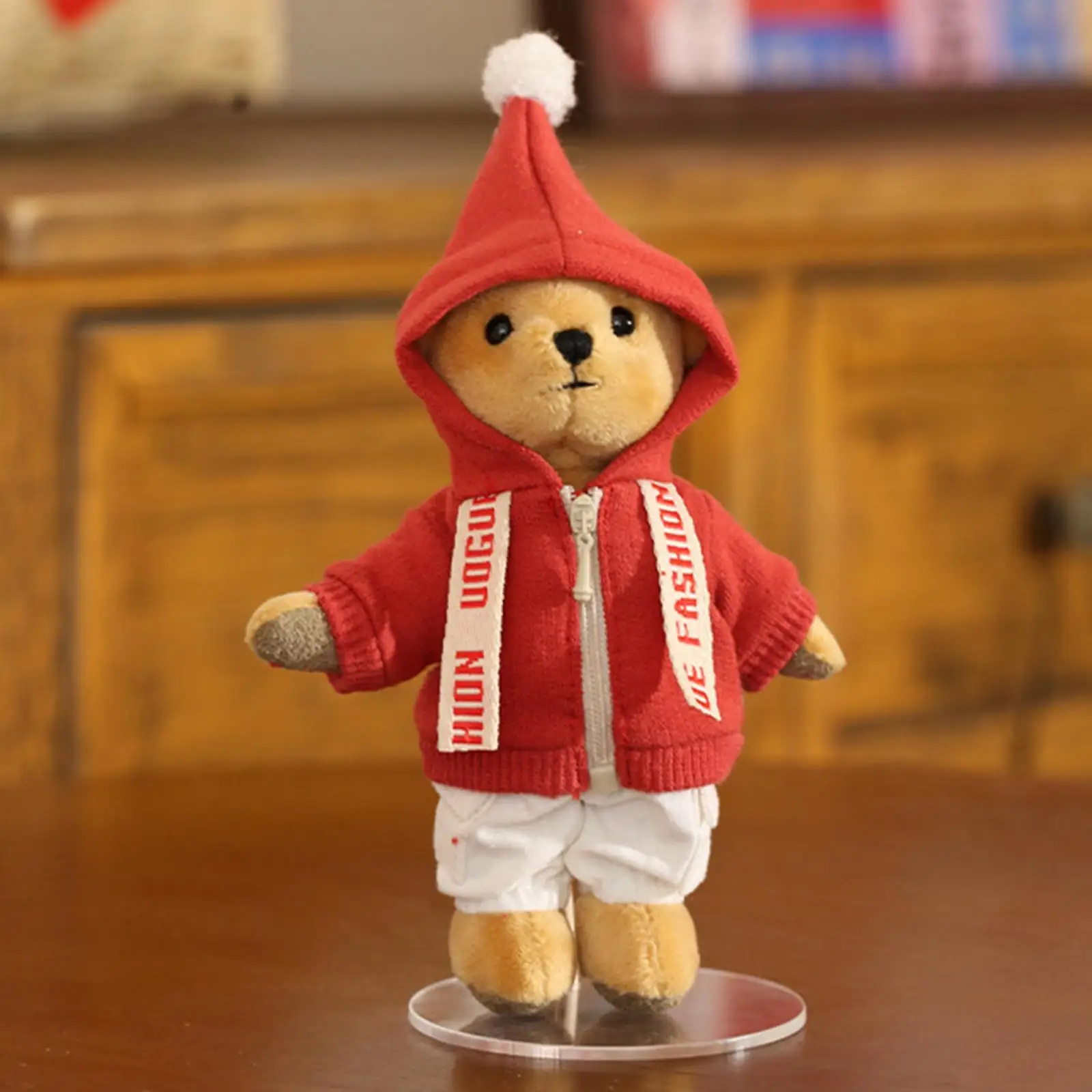Doll Clothes for 15cm Plush Doll DIY Soft Costumes Fashion Doll Overalls