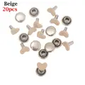 20Pcs Beige