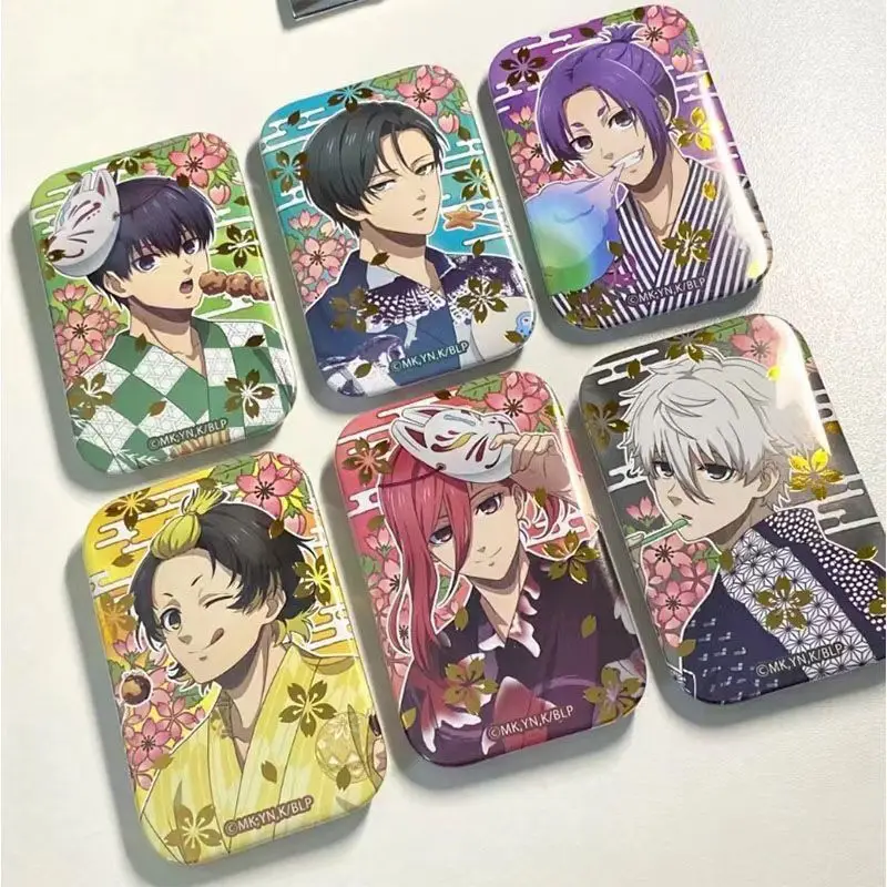 Alfileres esmaltados de cerradura azul Isagi Yoichi, insignias de broche de Metal divertidas de dibujos animados, ropa, mochila, Pin de solapa, accesorios de joyería de moda, regalo - imagen 2