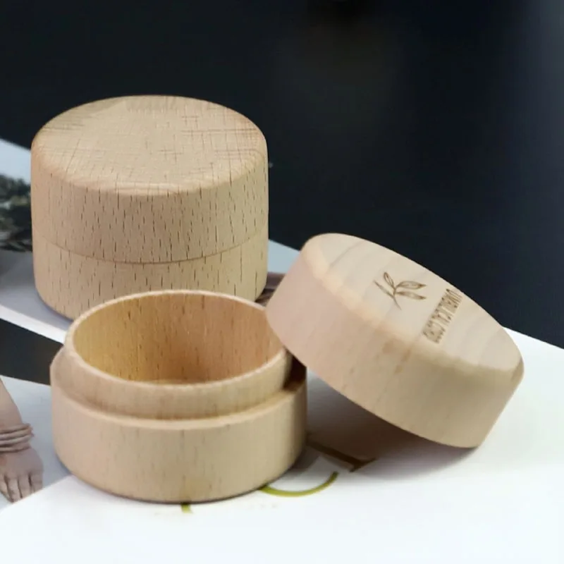 Caja conmemorativa de madera para bebé, pelo Fetal, dientes, cordón Umbilical, caja conmemorativa tallada, regalo para bautizo de recién nacido, caja de cordón Umbilical - imagen 3