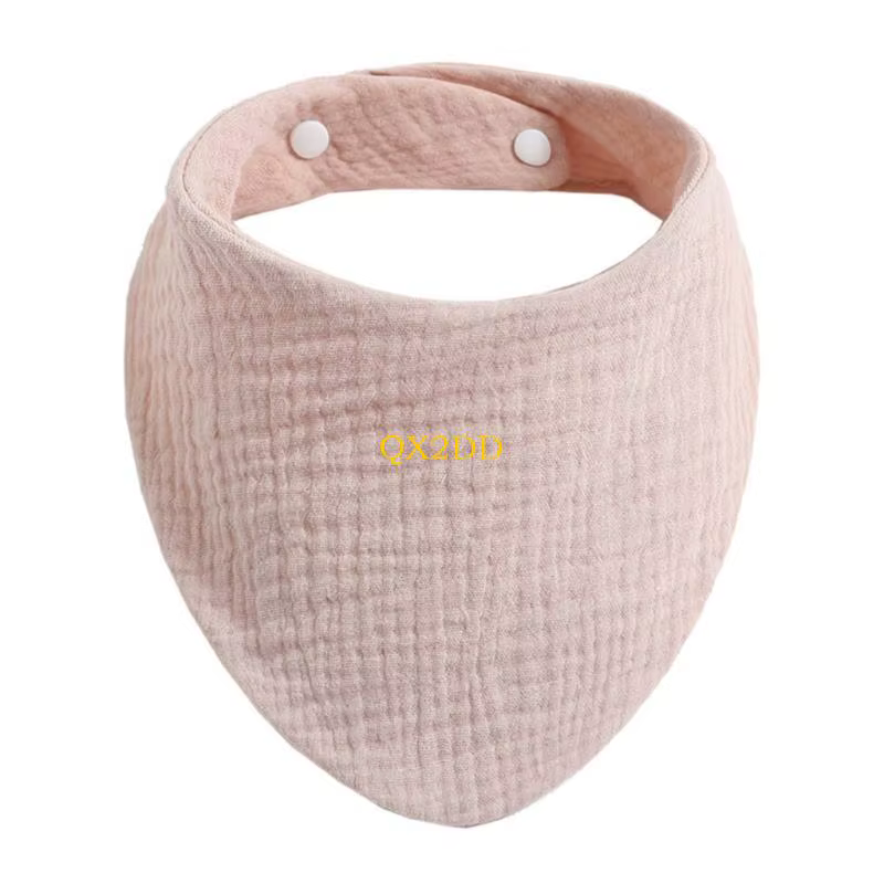 Babero bandana para bebé de algodón – Doble capa transpirable