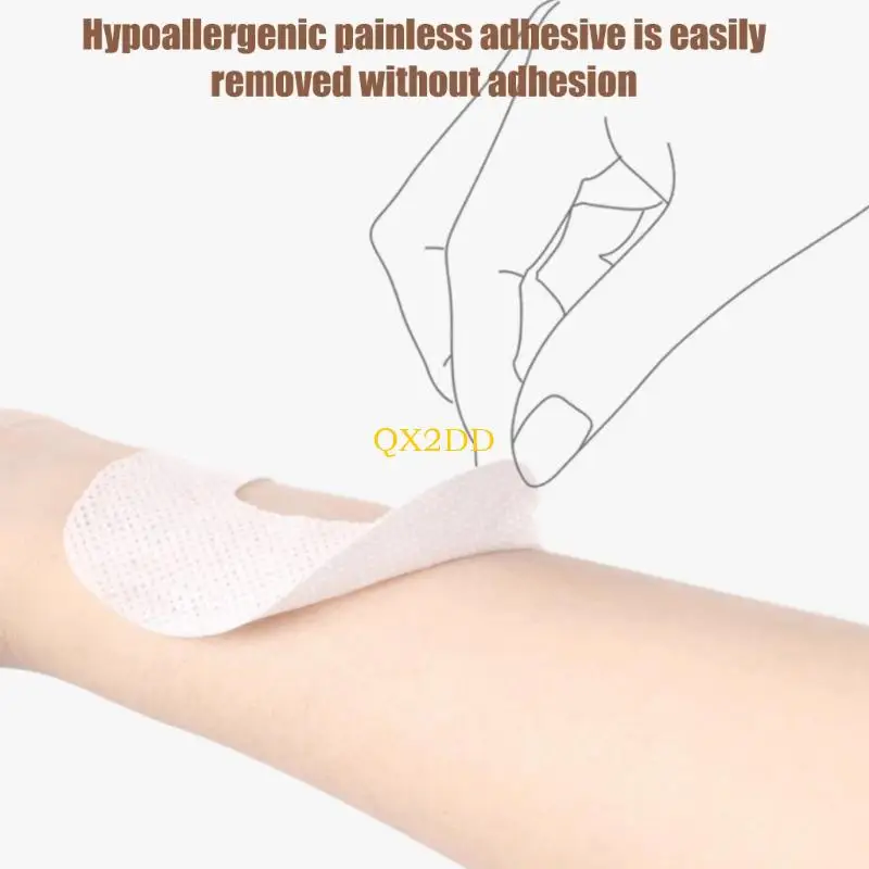 QX2D 1 Box 30pcs Cubierta redonda del pezón Autoadhesivo pegatinas senos desechables blancos - imagen 2