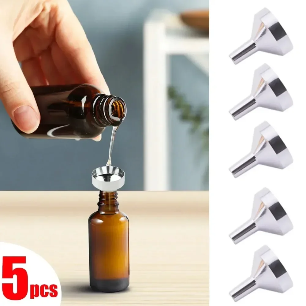 Embudo de acero inoxidable con filtro para líquidos y aceite - imagen 4