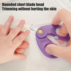 Cortauñas para bebé, lima de uñas de mano para niños pequeños, mango ergonómico seguro, herramienta de recorte de uñas para niños, niñas y niños