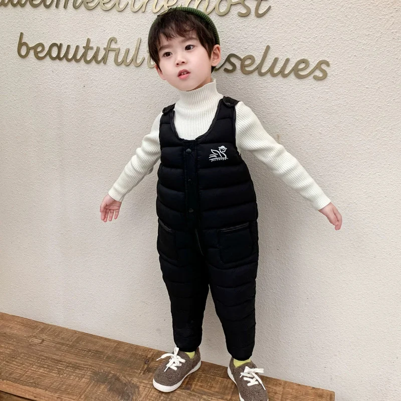 Mono de esquí infantil impermeable térmico de invierno
