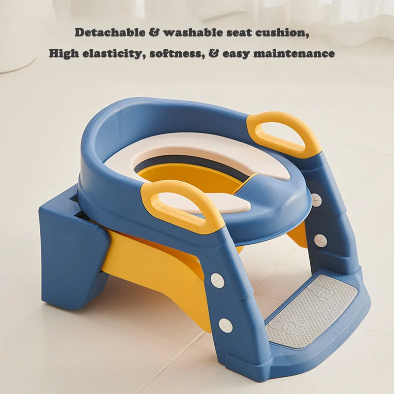 Orinal infantil plegable con escalón – Asiento portátil - imagen 3