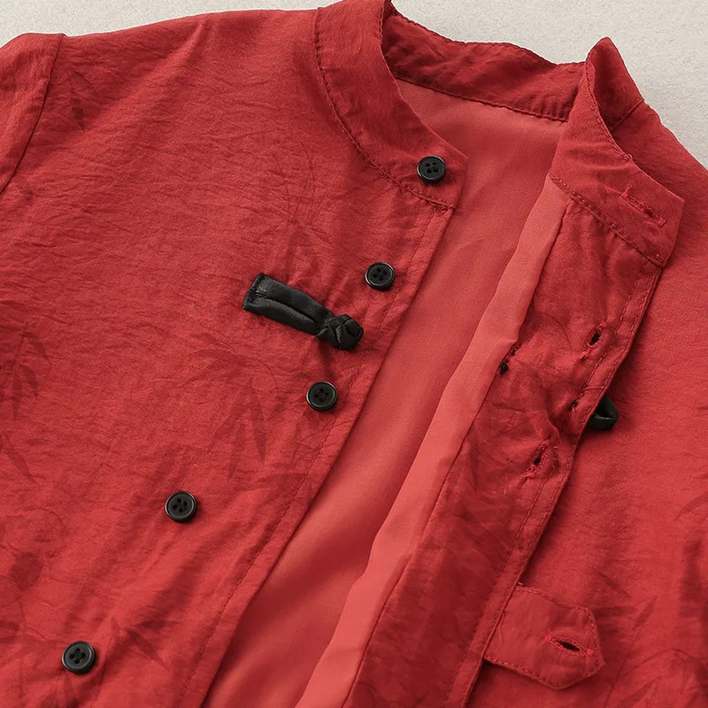 Conjunto bebé niño cuello chino de algodón manga larga - imagen 2