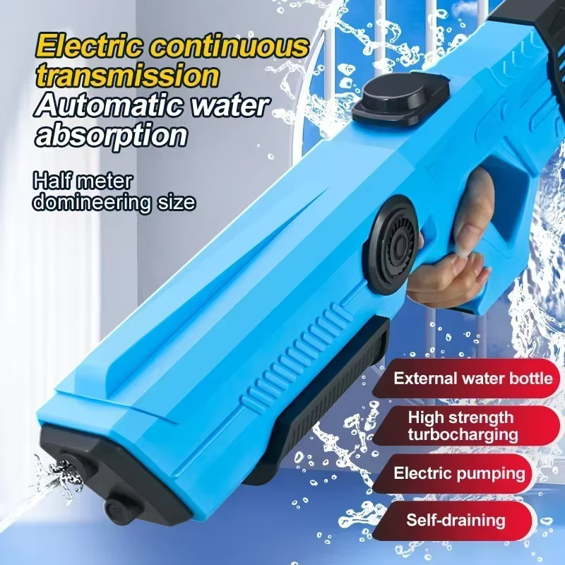 Pistolas de agua eléctricas – Chorros potentes y succión automática - imagen 3