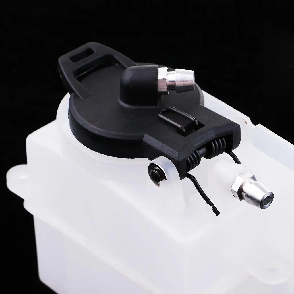 Depósito de combustible plástico para coche RC nitro escala 1/10