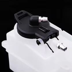 Depósito de combustible plástico para coche RC nitro escala 1/10