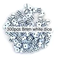 300pcs white