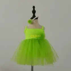 Disfraz infantil QX2D para bebé niña 3-6 meses con diadema floral y vestido tul
