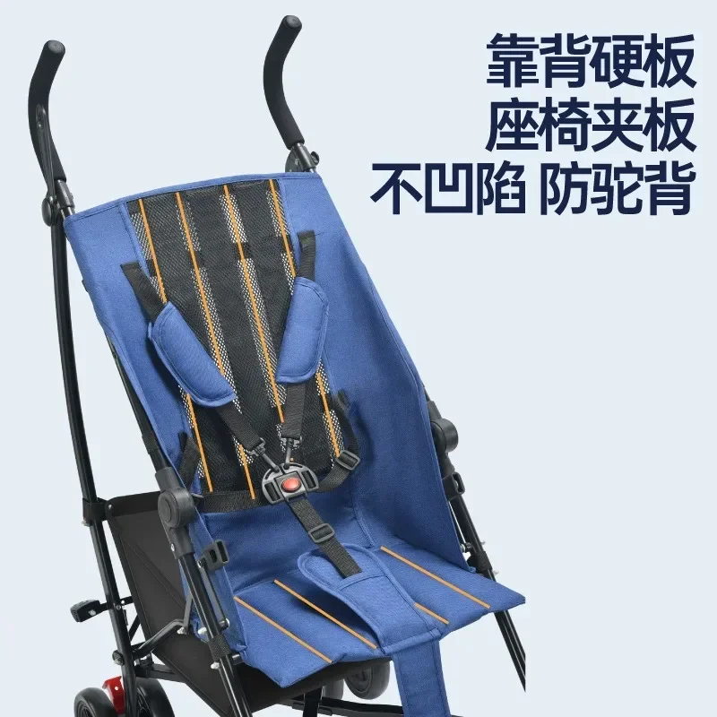 Cochecito de viaje plegable y reclinable para niños - imagen 3
