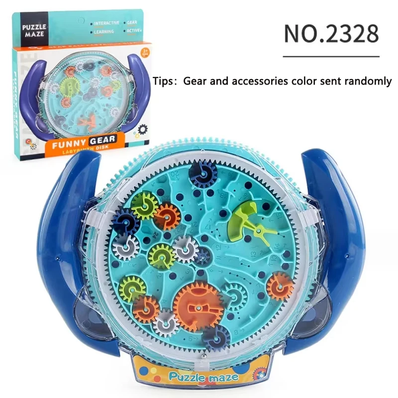 Laberinto de rompecabezas creativo 3D, rompecabezas mágico transparente, cubo de velocidad, bola rodante, laberinto mágico OVNI, juguetes para niños, juguetes para aliviar el estrés - imagen 5