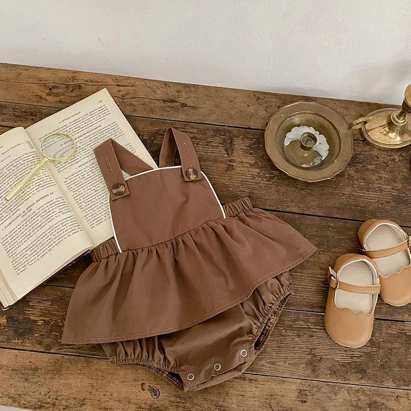Conjunto de otoño para bebé niña – Blusa y body de algodón - imagen 3