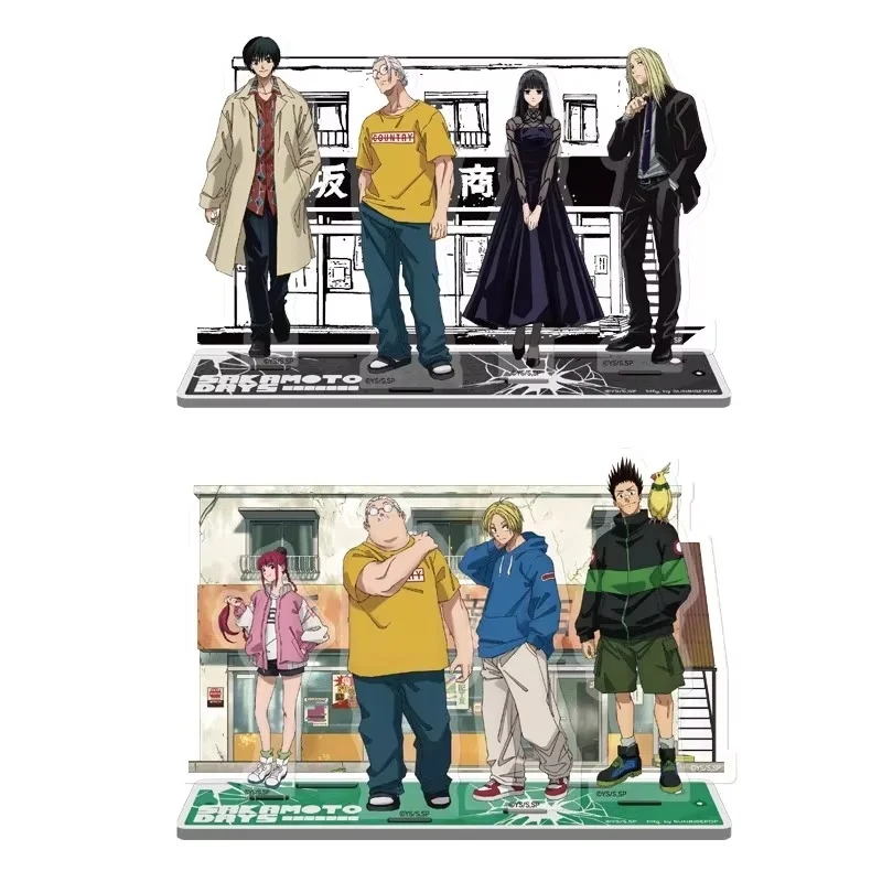 Figuras acrílicas Sunrisepop Sakamoto Days para escritorio - imagen 5
