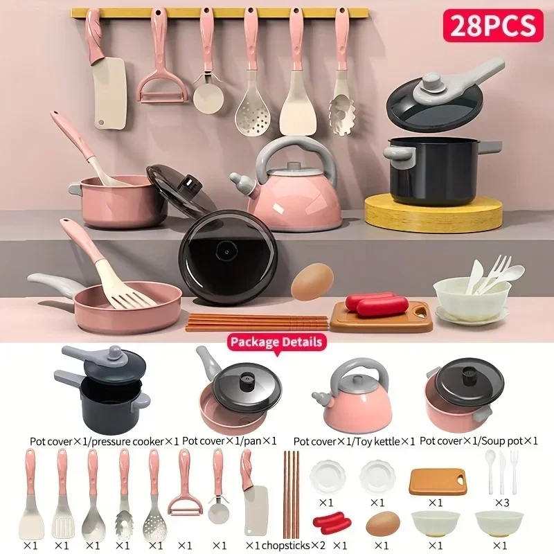 Juego de cocina para niños – Mini accesorios de simulación