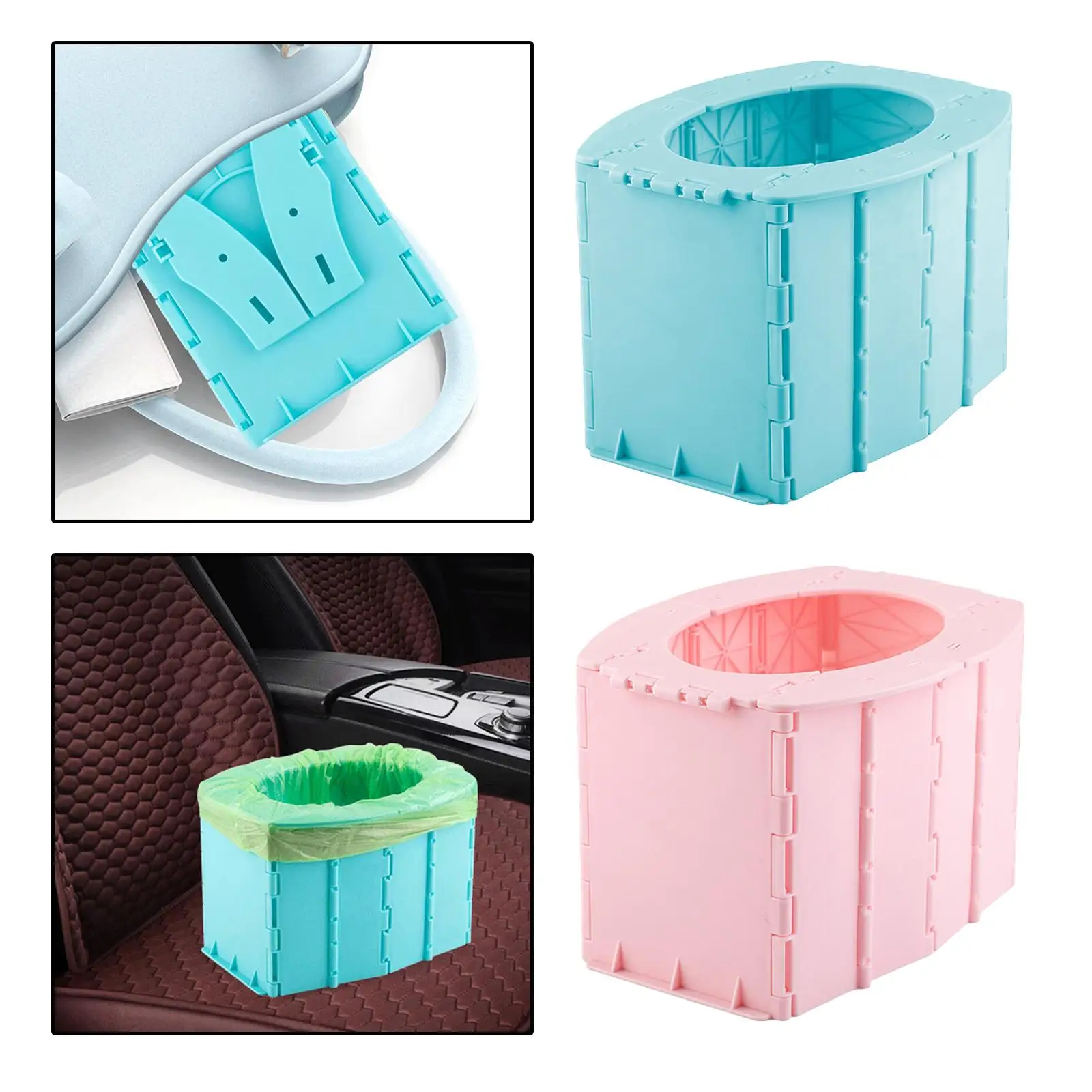 Asiento WC infantil plegable – Limpieza fácil para niños - imagen 5