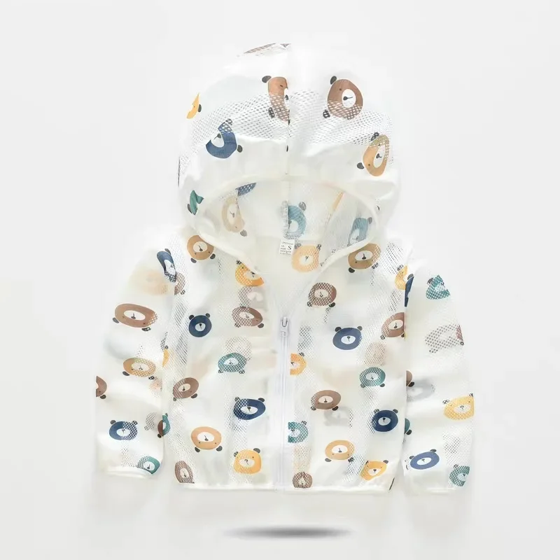 Chaqueta infantil protección solar KF1016 – Transpirable para verano - imagen 3