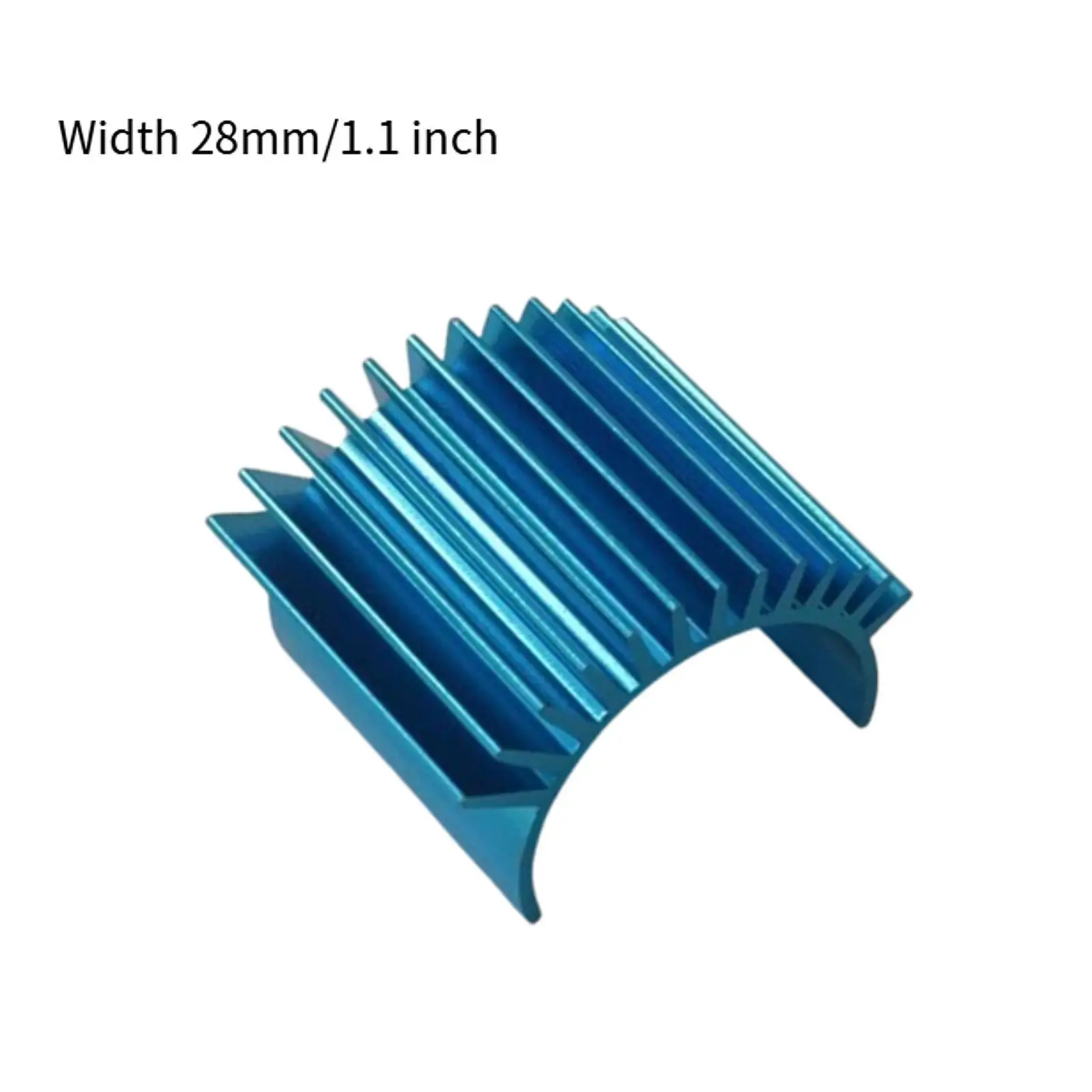 1/16 Scale RC Heatsink Electric Engine Motor Heatsink Easy to Install Spare Parts Cooling Heat Sink Fins for 16101 16102