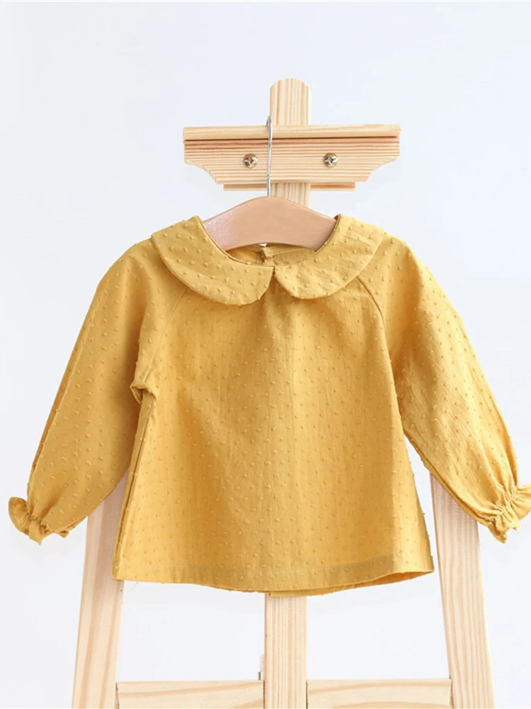 Blusa algodón manga larga puff Colorful Childhood