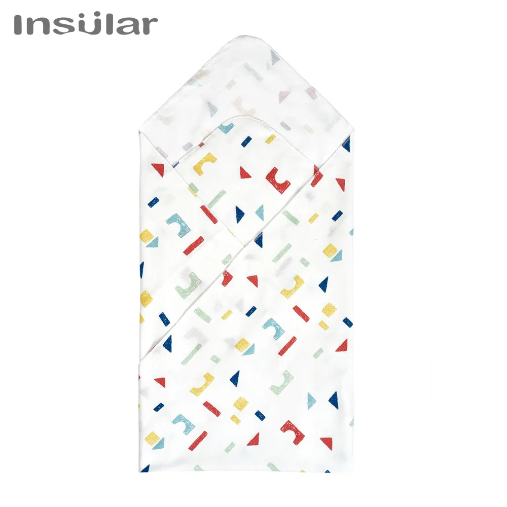 Manta de algodón para bebé con estampado animado y suave textura - imagen 5