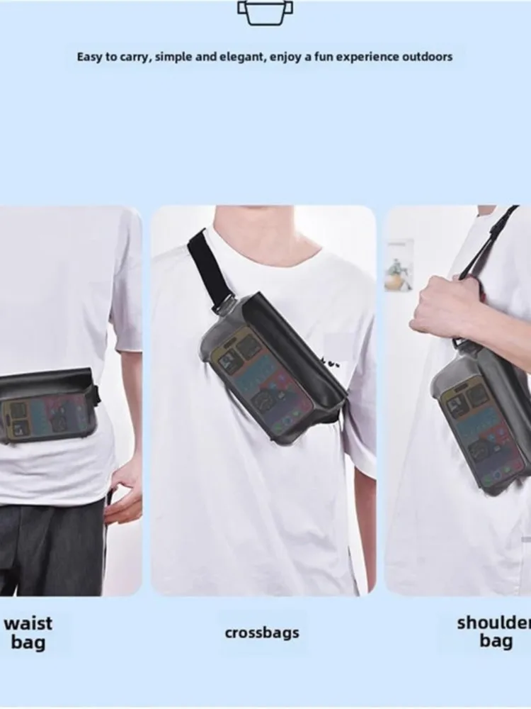 Bolsa impermeable para móvil con pantalla táctil ajustable de cintura - imagen 2