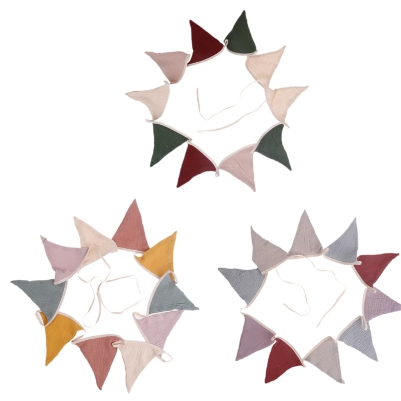 Guirnalda de banderines multicolores – Decoración para fiesta infantil - imagen 5