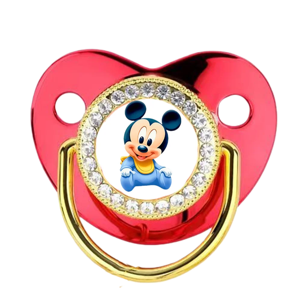 Chupete rojo brillante de 0-6M, chupete de silicona sin BPA para el soporte del pezón y el pezón de silicona del bebé Chupete - imagen 3