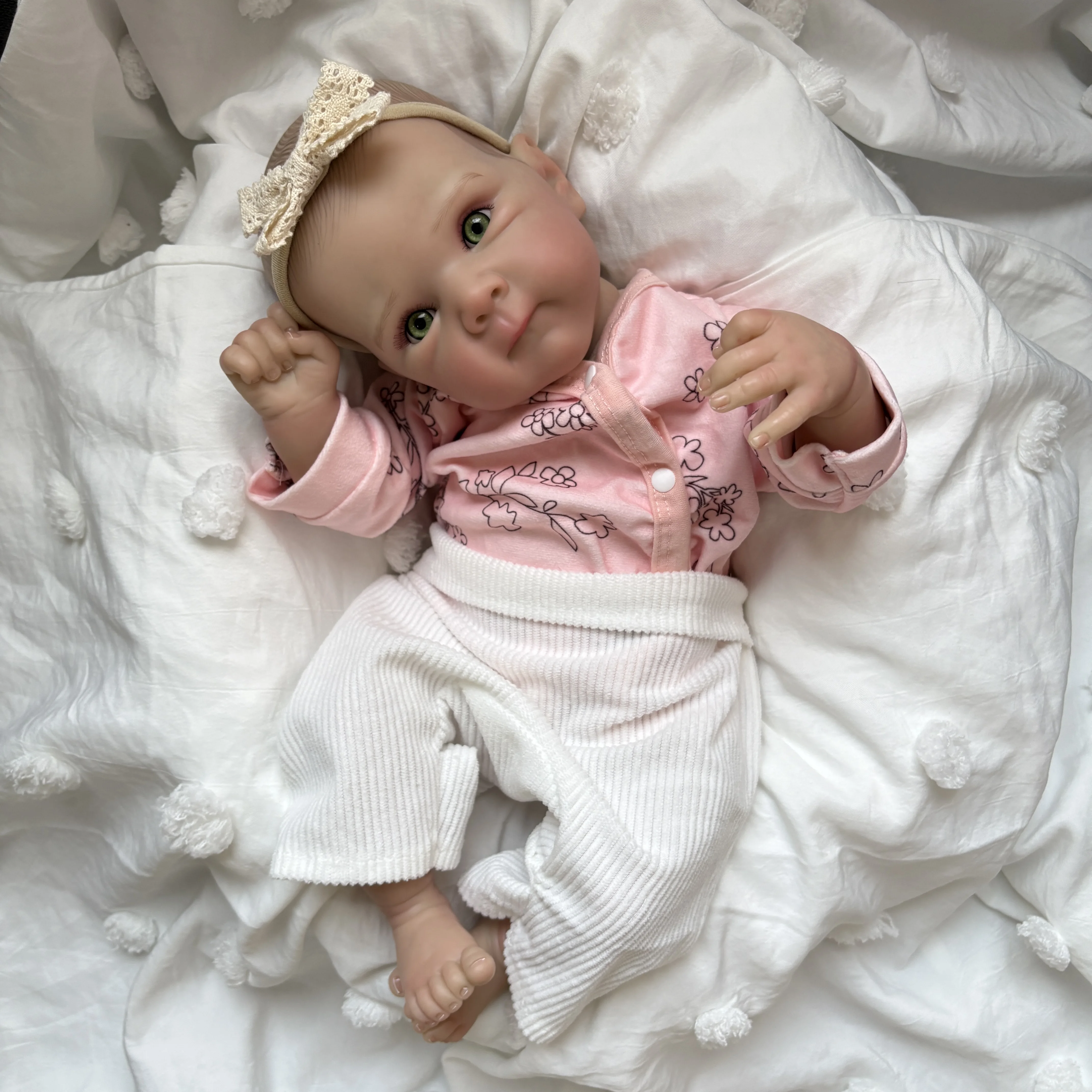 NPK-Beta Reborn Muñeca bebé realista con tacto suave y piel natural - imagen 2