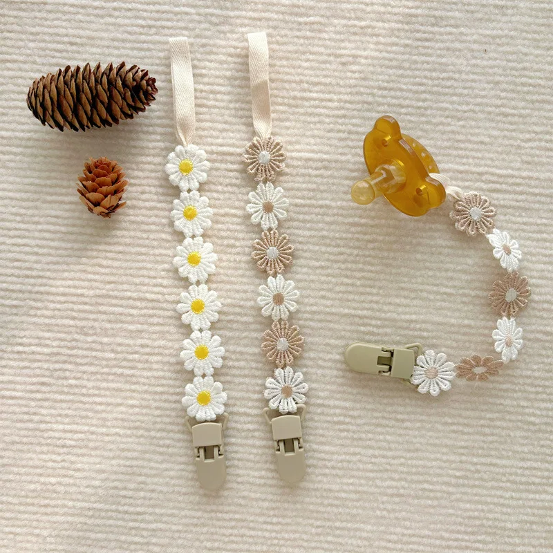 Clip para chupete Little Daisy – Broche original regalo bebé - imagen 2
