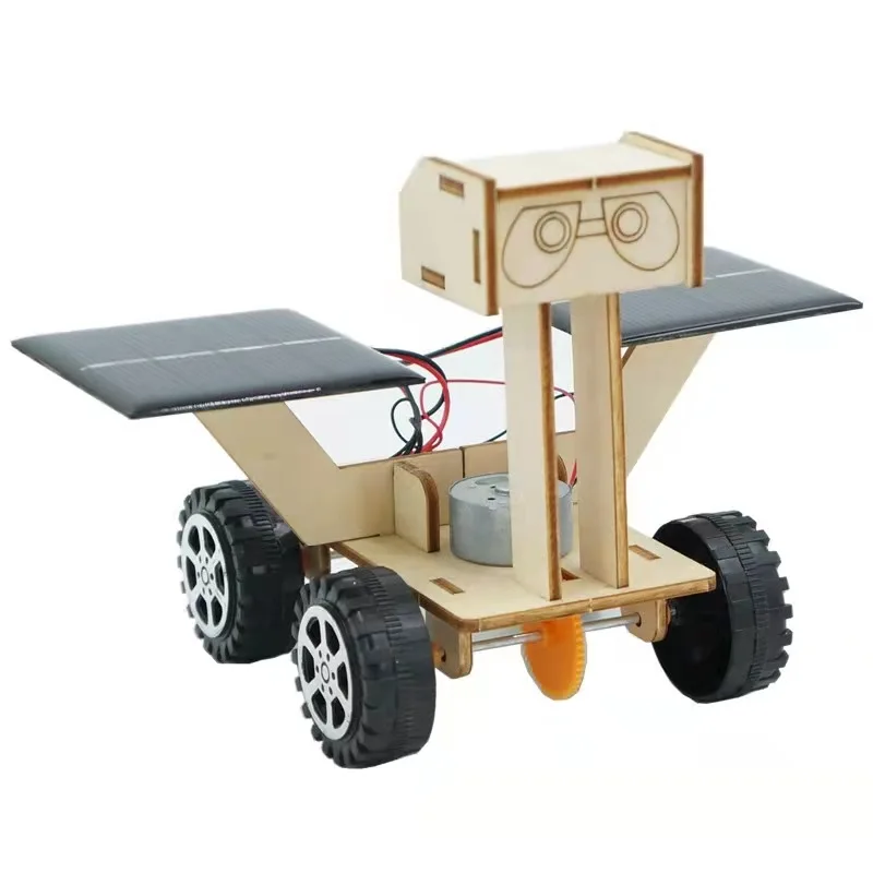 Gizmo De ciencia creativa para niños, 1 piezas, máquina alimentada por energía Solar, modelo de coche para niños, regalo, juguetes educativos de aprendizaje Simple