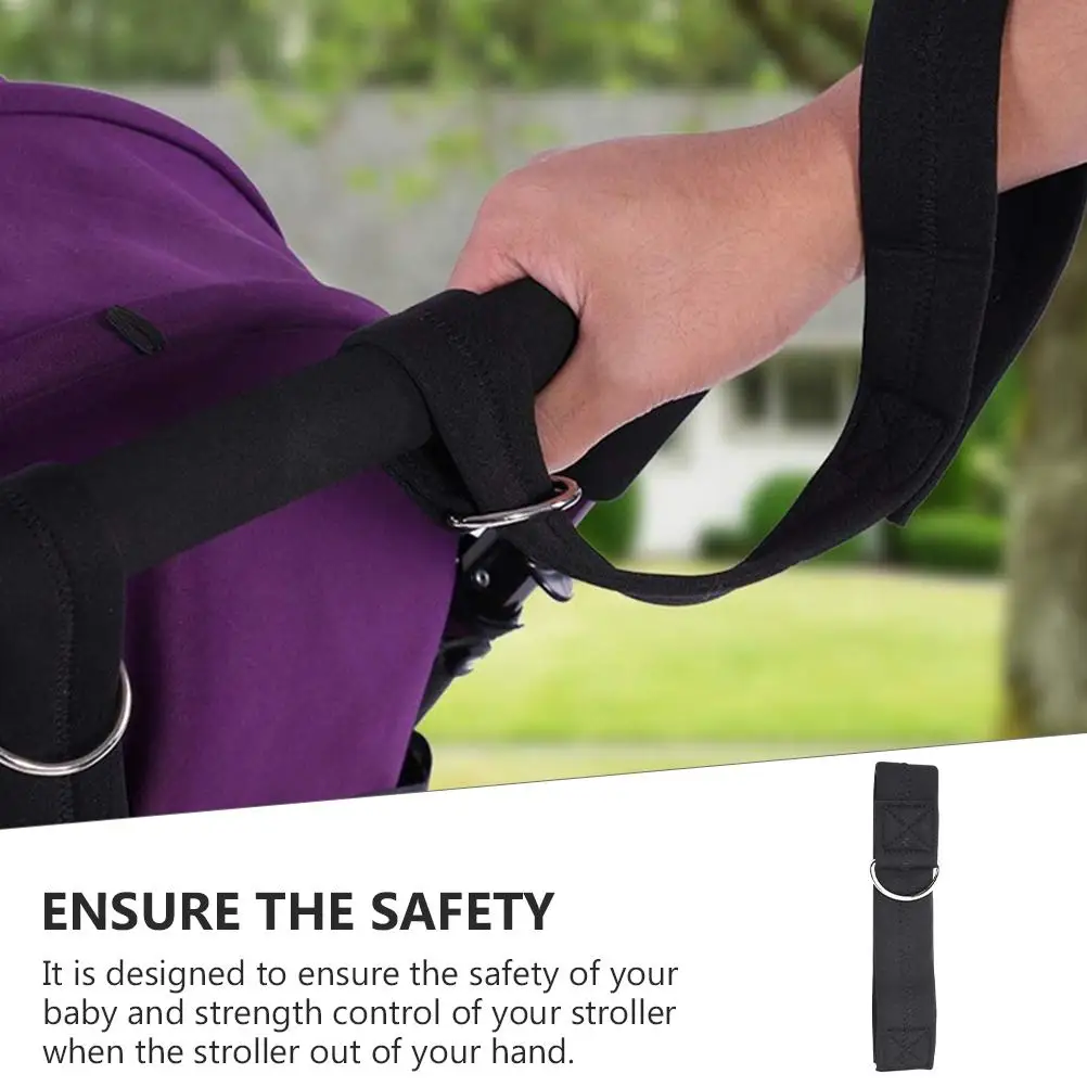 Pulsera de seguridad, correa para cochecito, Material suave, anillos en D, pulsera multiusos, correa para perro bebé, cinturón para silla de ruedas, cochecito de seguridad - imagen 4