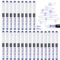 24 Pcs Blue Ink