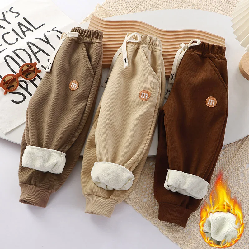 Pantalón acolchado de chándal para niño – Invierno cálido - imagen 3