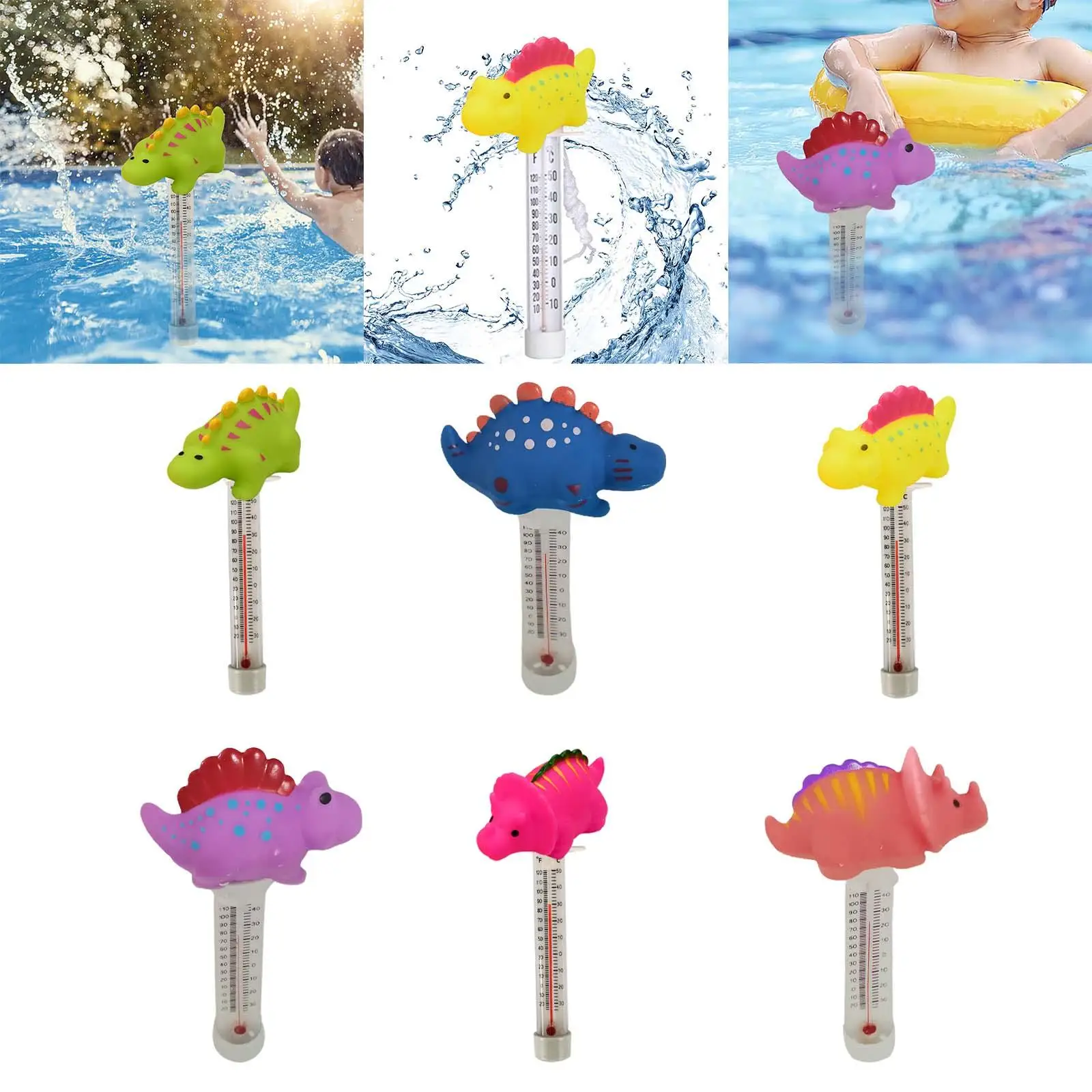 Floating Pool Floating Water Easy to Read Heavy Duty Temperature Gauge