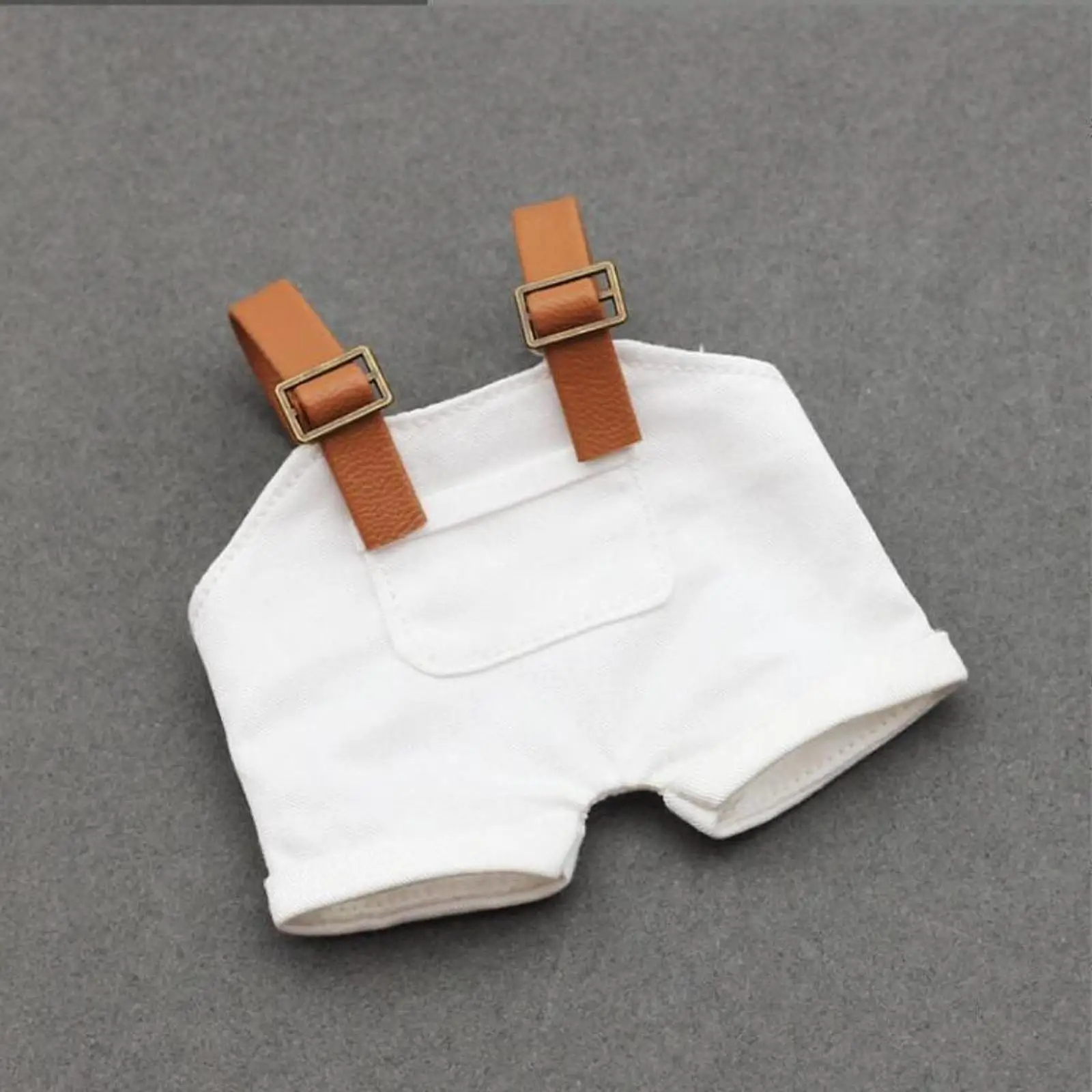 Plush Doll Clothes for 15cm 17cm Doll Pretend Play Cute Doll Clothes Doll Outfit Toy Clothing Accessories for Pendant Doll Kids
