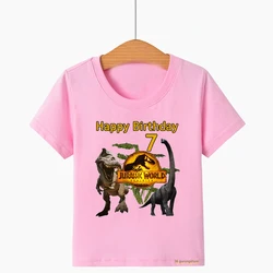 Camiseta infantil Jurassic Park Dominion para niños