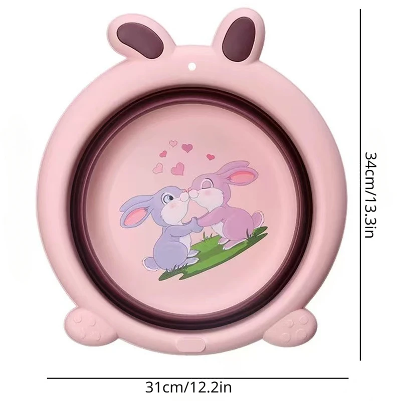 Lavabo plegable infantil para viajes y salidas – portátil - imagen 3