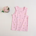 Pastel flower vest