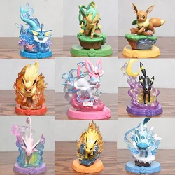 Figuras de Pokémon Eeveelution – 9 evoluciones