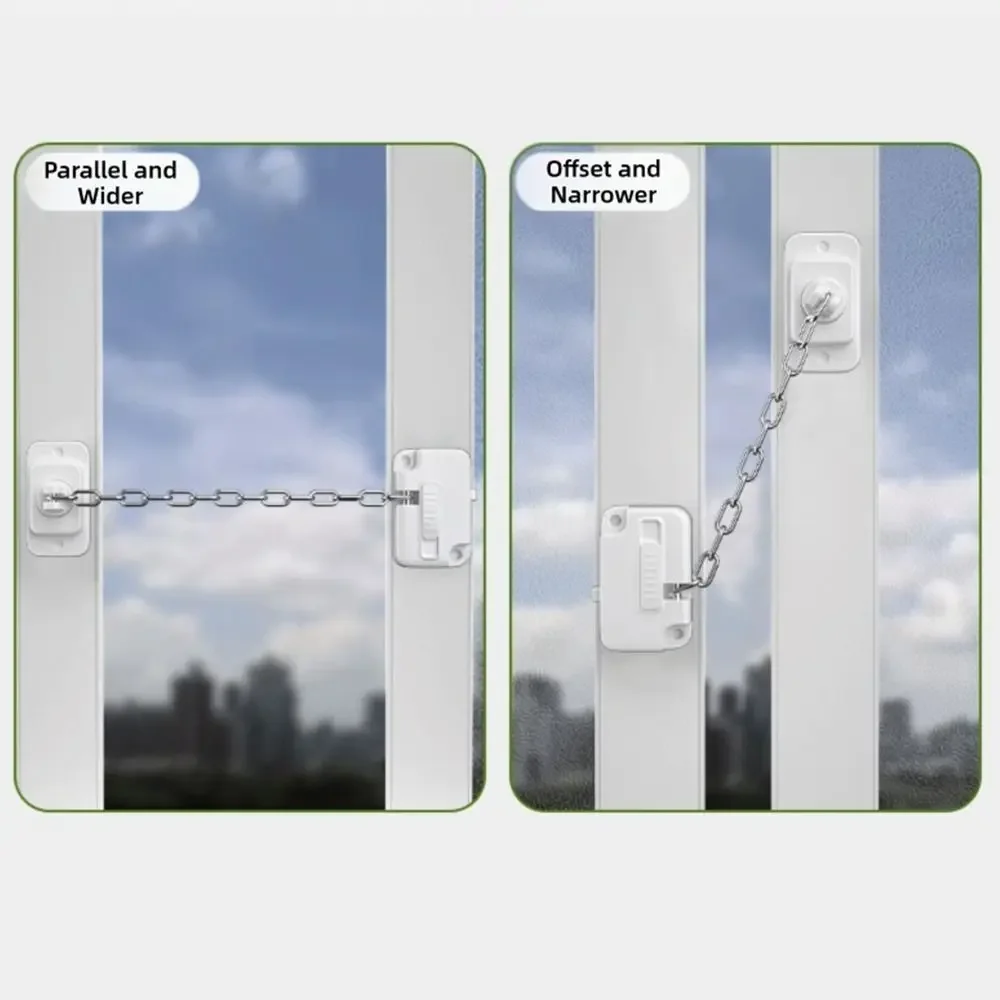 Limitador de ventana adhesivo para bebé – Cerradura seguridad