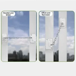 Limitador de ventana adhesivo para bebé – Cerradura seguridad