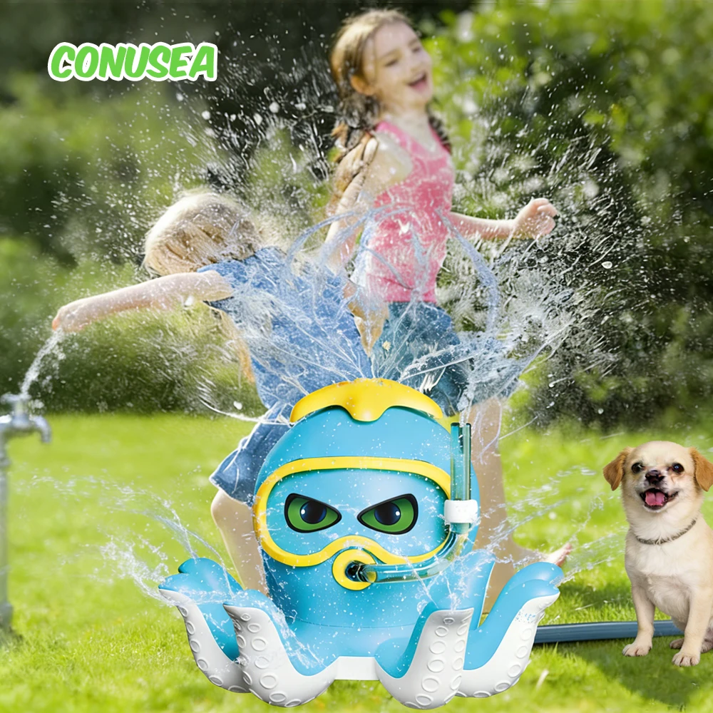 Molino de agua infantil con rociador para jardín – Juguete veraniego
