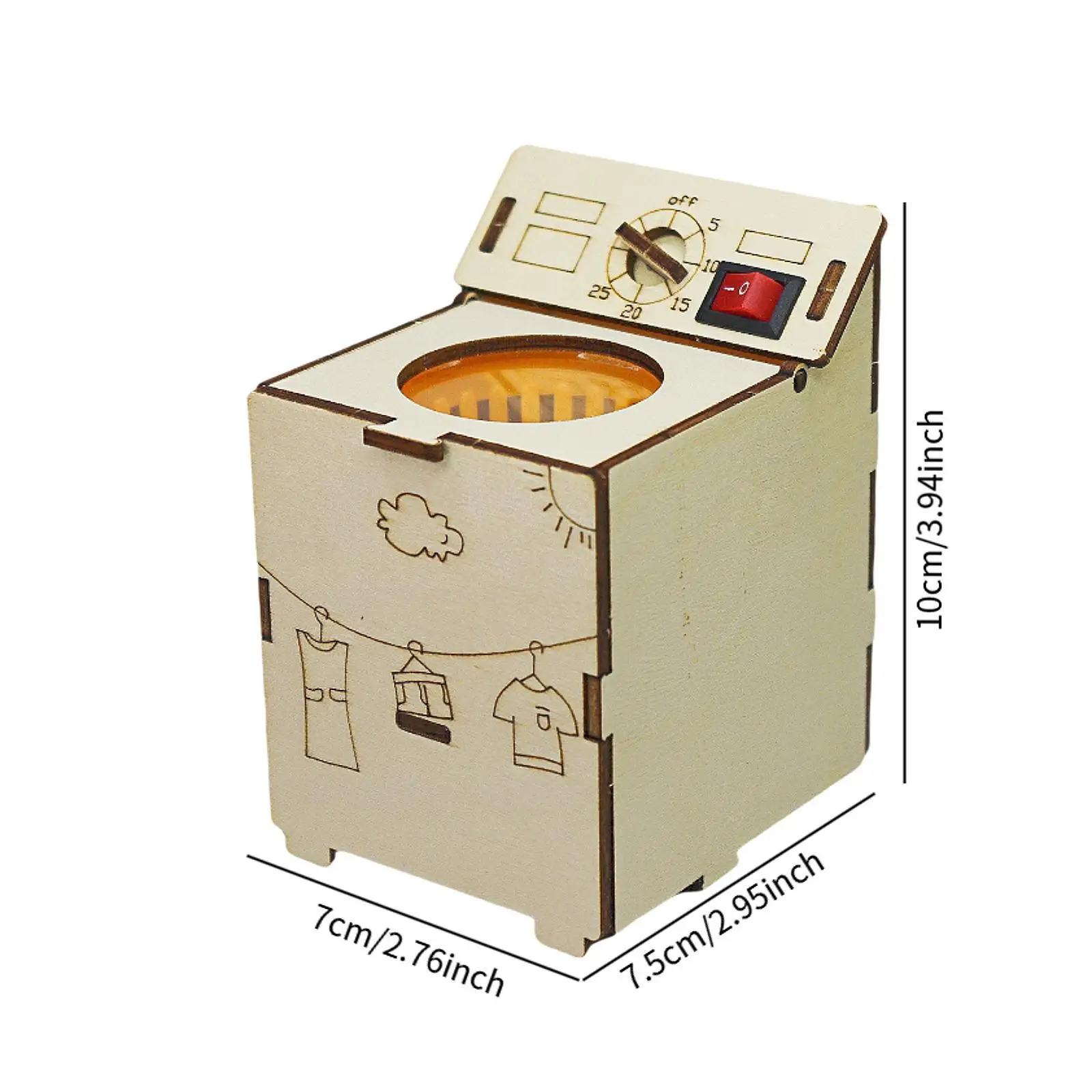 Washing Machine Building Kits Science Experiment Kits Assembled DIY Stem Toys