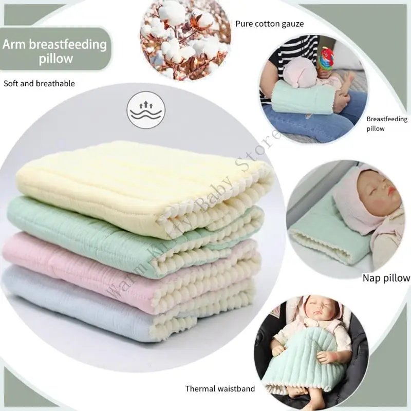 XXFE Cojín de lactancia ligero con diseño portátil para mamá y bebé - imagen 3