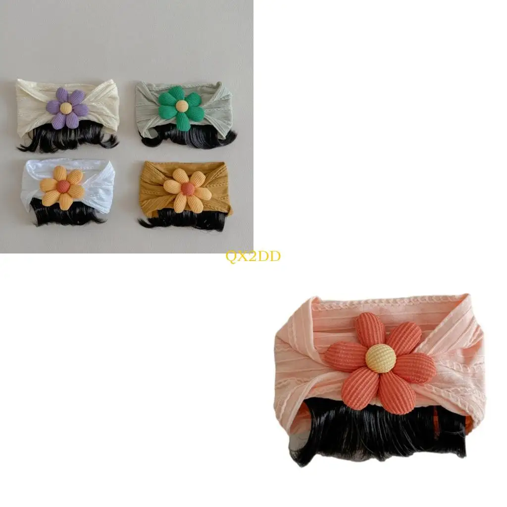 QX2D BEBÉ PIEZA BANDO BANDA PARA PARA COSITROS COSPLAY Decoración flores Accesorios para cabello