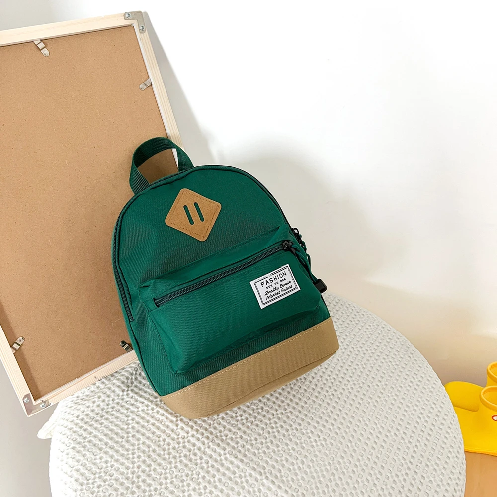 Mochila infantil de lona resistente con colores vivos - imagen 2